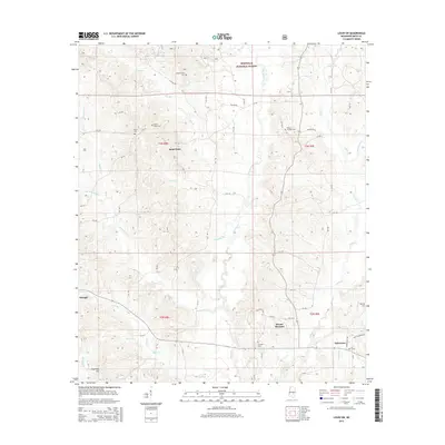 2015 Map of Louin SW, 2015 Print