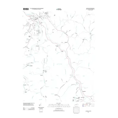 2013 Map of Louisa, 2013 Print