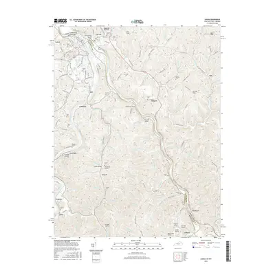2016 Map of Louisa, 2016 Print