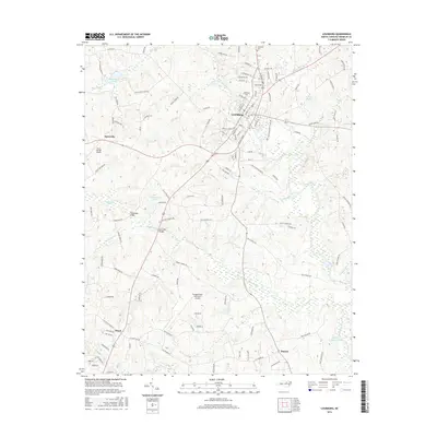 2016 Map of Louisburg, 2016 Print