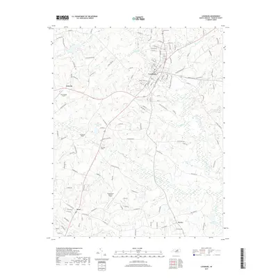 2019 Map of Louisburg, 2019 Print