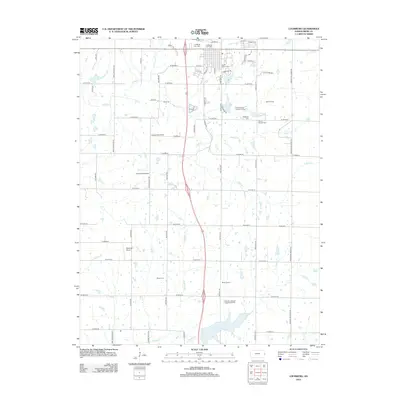 2012 Map of Louisburg, 2012 Print