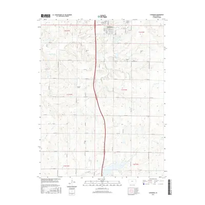 2015 Map of Louisburg, 2015 Print