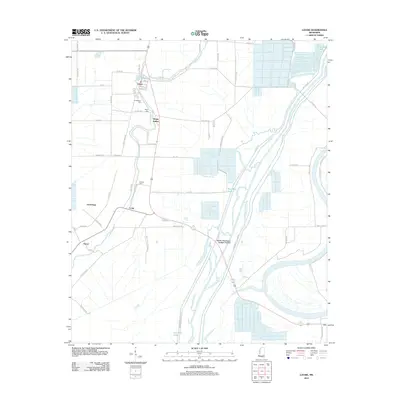 2012 Map of Louise, 2012 Print