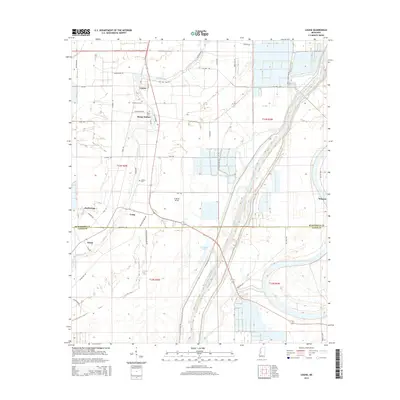2015 Map of Louise, 2015 Print