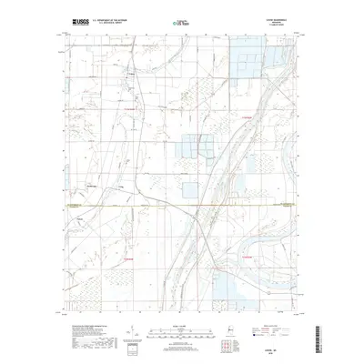 2018 Map of Louise, 2018 Print
