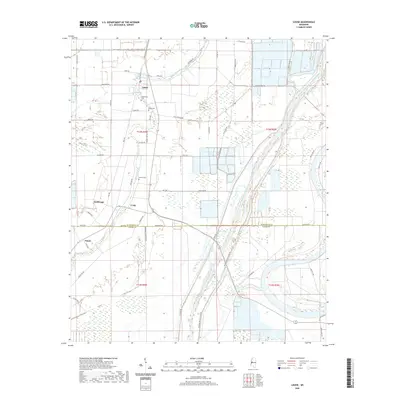 2020 Map of Louise, 2020 Print