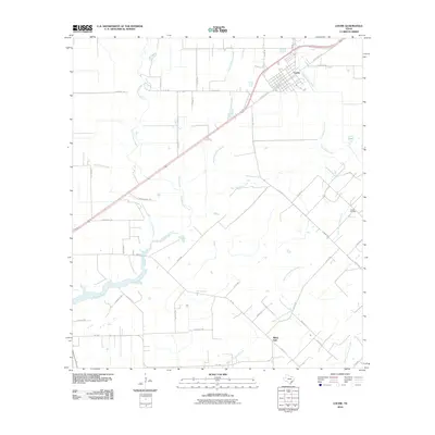 2010 Map of Louise, 2010 Print