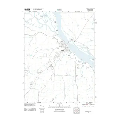 2012 Map of Louisiana, 2012 Print