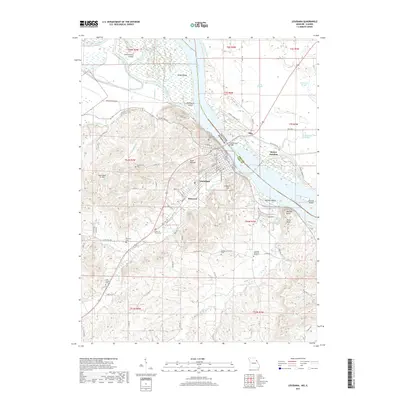 2017 Map of Louisiana, 2017 Print