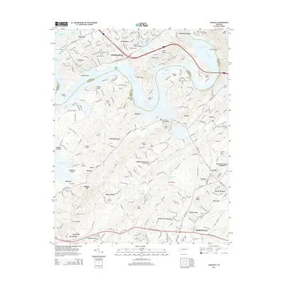 2014 Map of Louisville, 2014 Print
