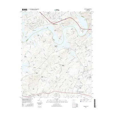 2016 Map of Louisville, 2016 Print