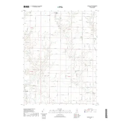 2018 Map of Louisville East, 2018 Print