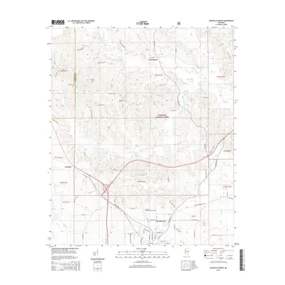 2015 Map of Louisville North, 2015 Print