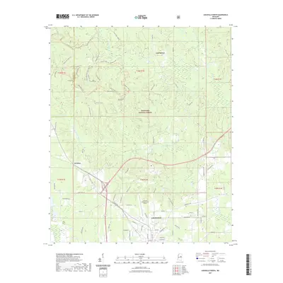 2021 Map of Louisville North, 2021 Print