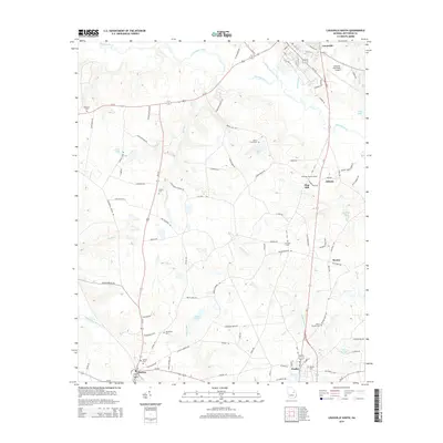 2014 Map of Louisville South, 2014 Print