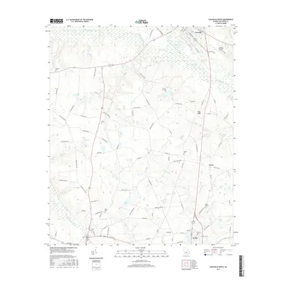 2017 Map of Louisville South, 2017 Print