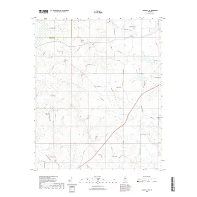 2018 Map of Louisville SW, 2018 Print