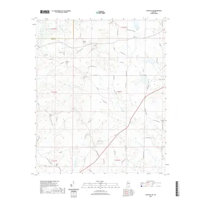 2020 Map of Louisville SW, 2020 Print