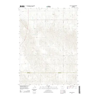 2014 Map of Loup City NW, 2014 Print
