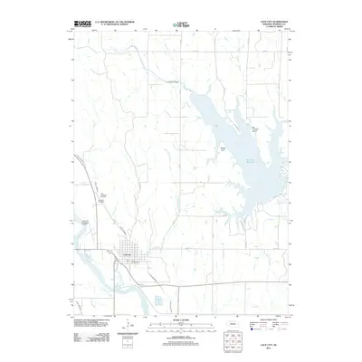 2011 Map of Loup City, 2011 Print