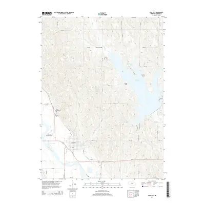 2014 Map of Loup City, 2014 Print