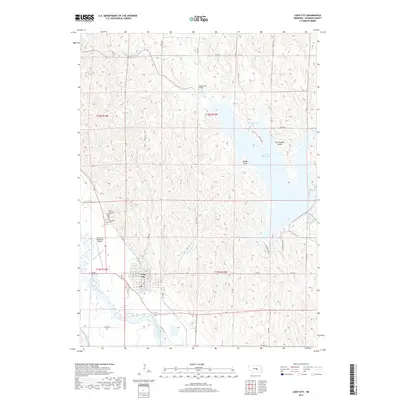 2017 Map of Loup City, 2017 Print