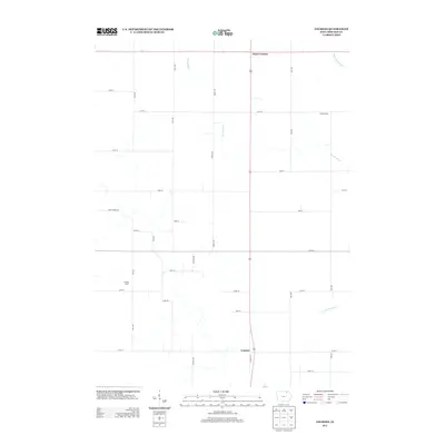 2013 Map of Lourdes, 2013 Print