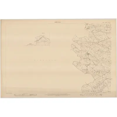 1908 Map of Louth - Sheet 10 & 10A, 1911 Print