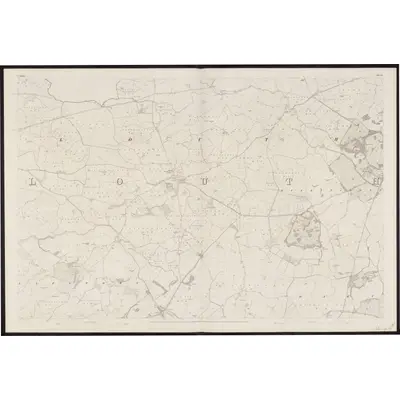 1835 Map of Louth - Sheet 11, 1862 Print