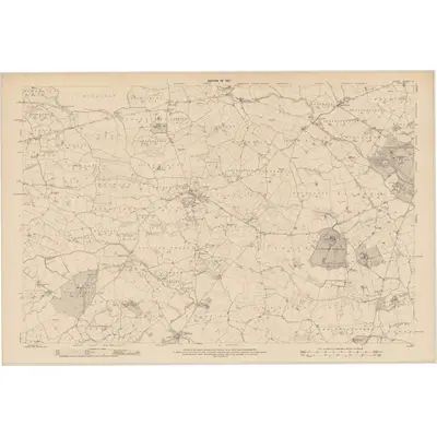 1908 Map of Louth - Sheet 11, 1911 Print