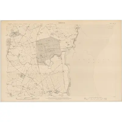 1908 Map of Louth - Sheet 12, 1911 Print