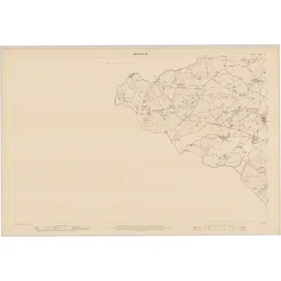 1908 Map of Louth - Sheet 13, 1911 Print