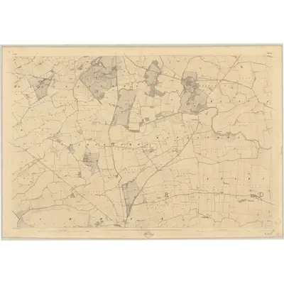 1835 Map of Louth - Sheet 14, 1836 Print