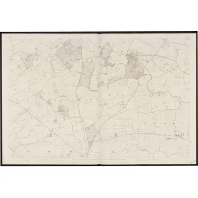 1835 Map of Louth - Sheet 14, 1862 Print