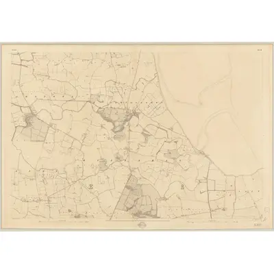1835 Map of Louth - Sheet 15, 1837 Print