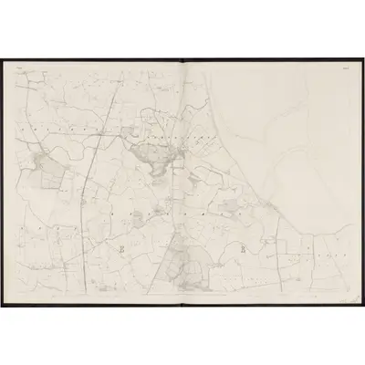 1835 Map of Louth - Sheet 15, 1862 Print