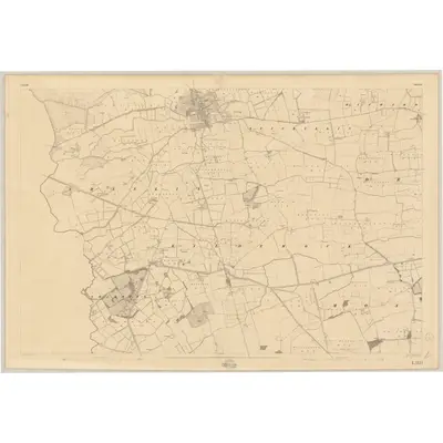 1835 Map of Louth - Sheet 17, 1837 Print