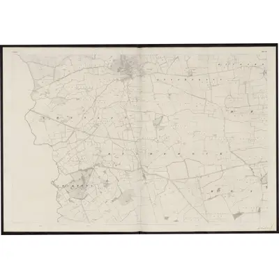 1835 Map of Louth - Sheet 17, 1863 Print