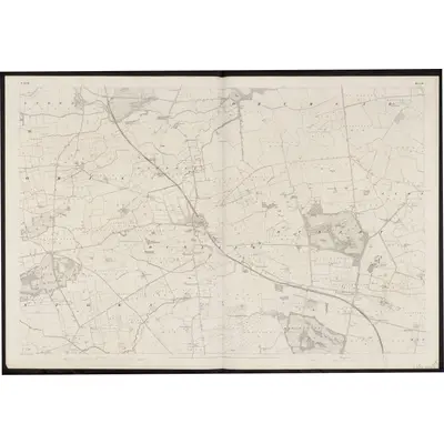 1835 Map of Louth - Sheet 18, 1862 Print