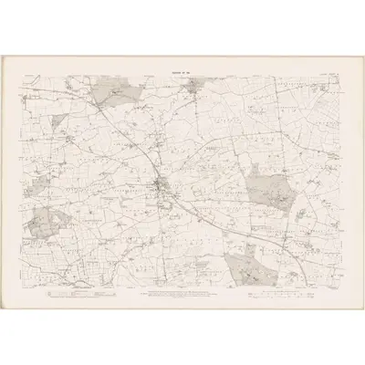 1908 Map of Louth - Sheet 18, 1911 Print
