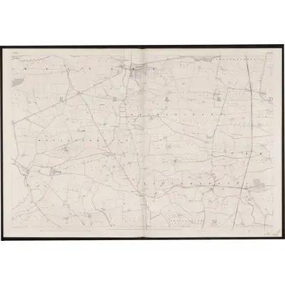 1835 Map of Louth - Sheet 21, 1863 Print