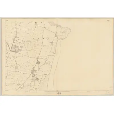 1835 Map of Louth - Sheet 22, 1837 Print