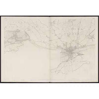 1835 Map of Louth - Sheet 24, 1863 Print