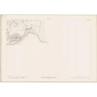 1909 Map of Louth - Sheet 25, 1912 Print
