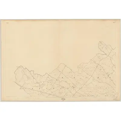 1835 Map of Louth - Sheet 3, 1837 Print