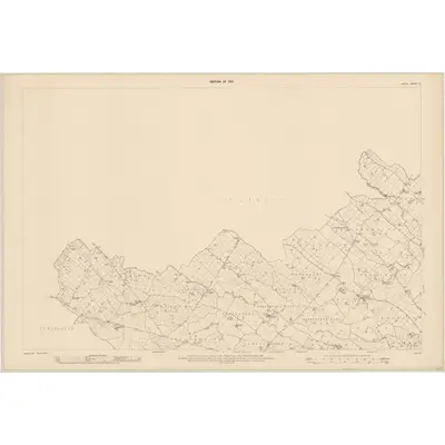 1907 Map of Louth - Sheet 3, 1910 Print
