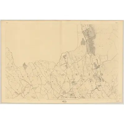 1835 Map of Louth - Sheet 4, 1836 Print