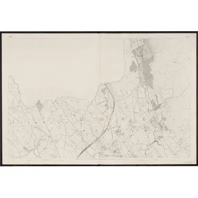 1835 Map of Louth - Sheet 4, 1863 Print