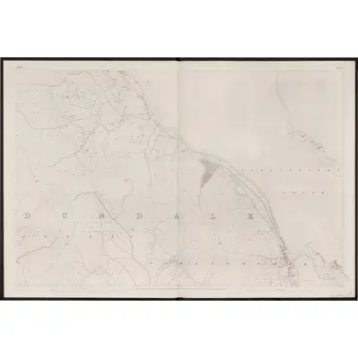 1835 Map of Louth - Sheet 5, 1863 Print